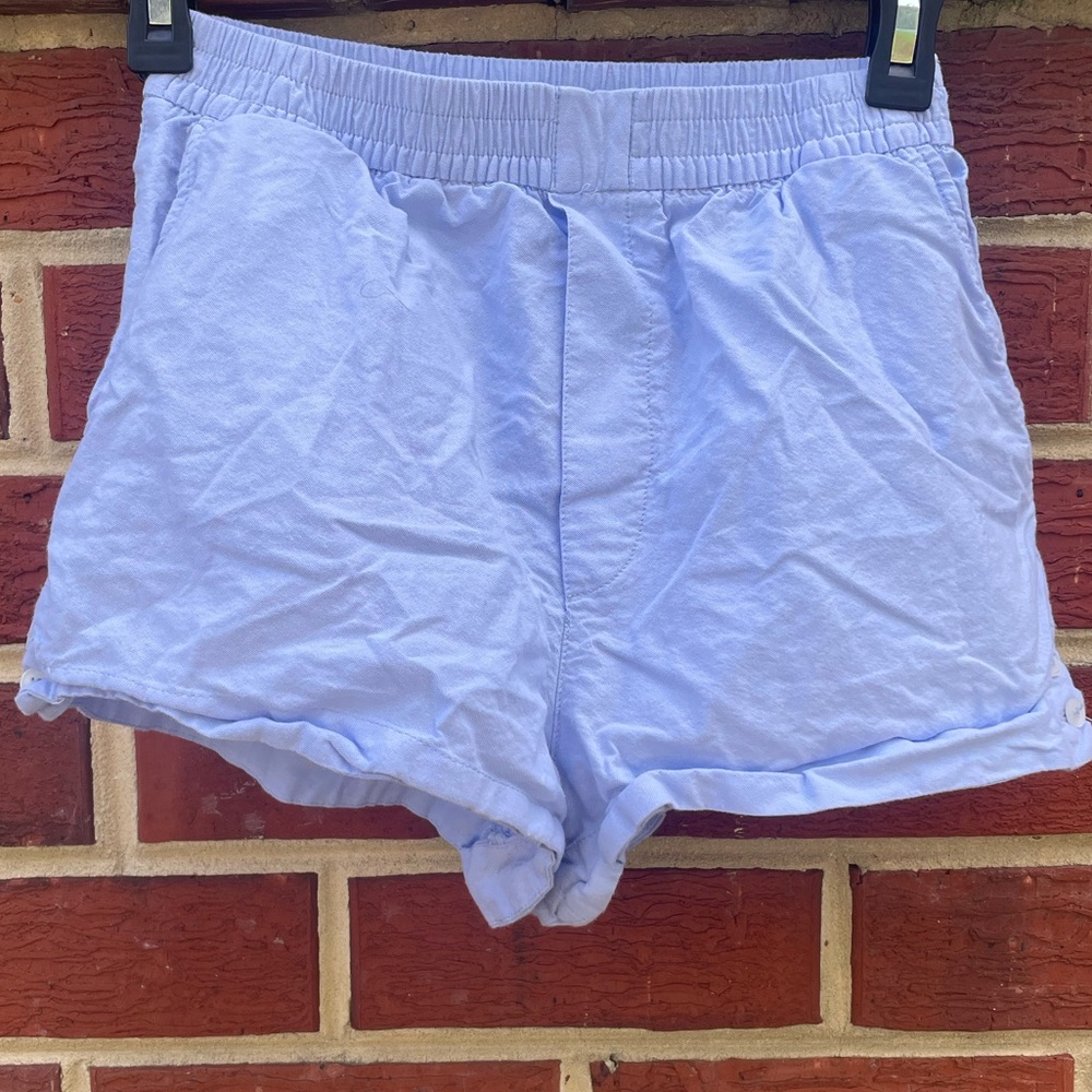 Zara Women's Light Blue Shorts Size XS